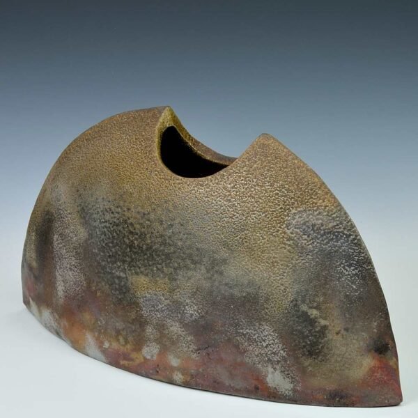 Lemon Wedge Shape Sculptural Vase - Image 3