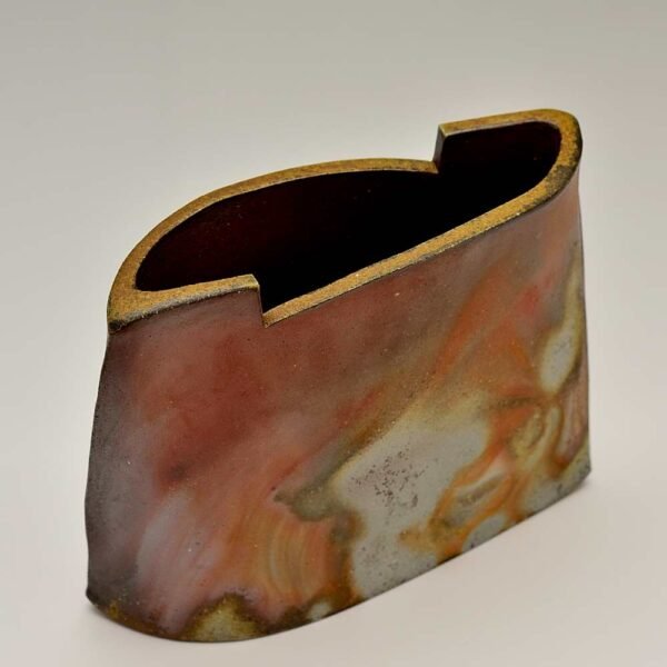 Wave Groove Sculptural Vase - Image 3