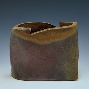 Wave Groove Sculptural Vase