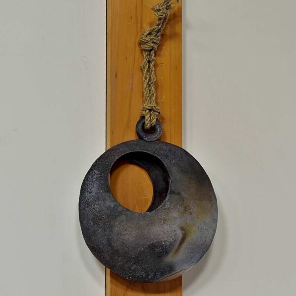 Hanging Moon Shape Sculptural Vase - Image 3