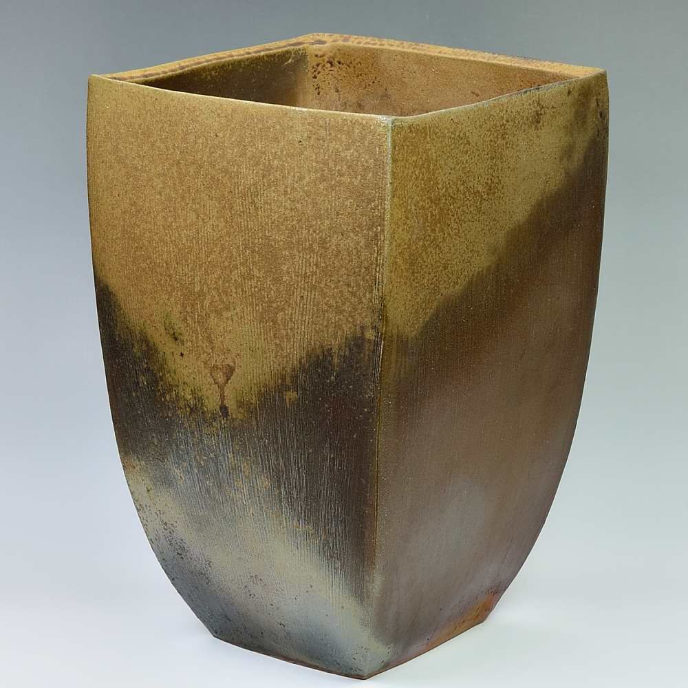 Square Taper Sculptural Vase - Image 3