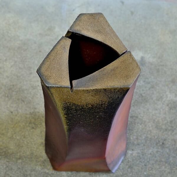 Firewood Sculptural Vase - Image 4