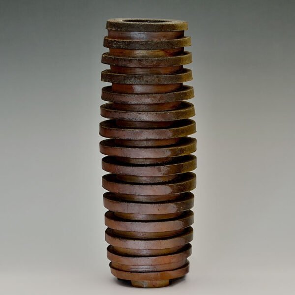 Rings Shape Sculptural Vase - Image 2