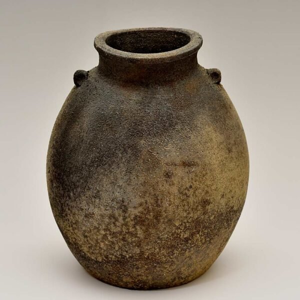 Korogashi Round Ear Knob Vase - Image 2