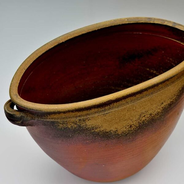 Wide Mouth Ear Knob Vase (Large) - Image 3