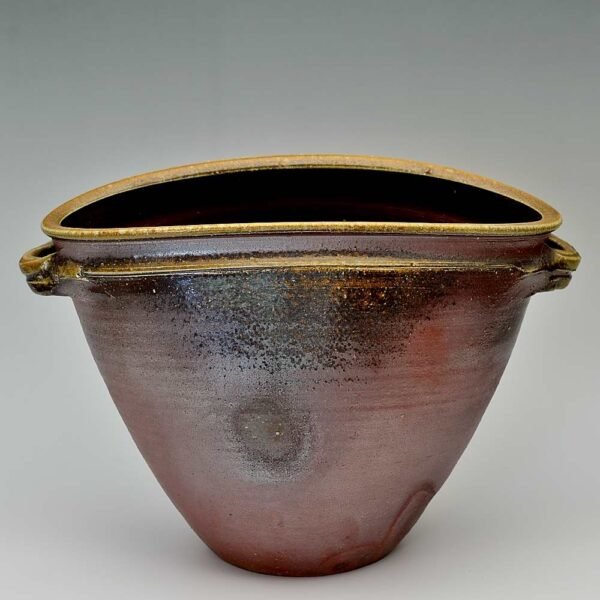 Wide Mouth Ear Knob Vase - Image 2