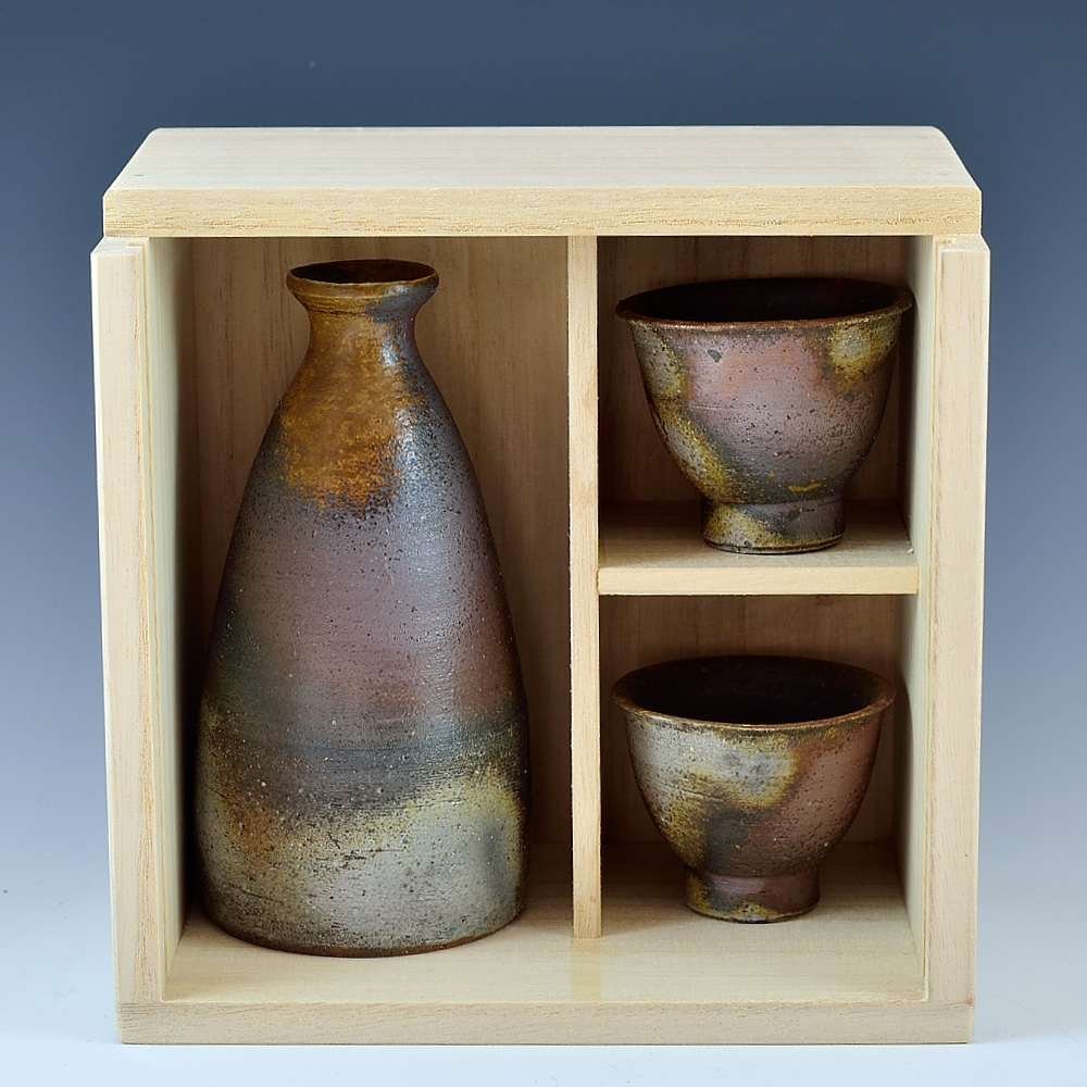 Sake Bottle/Cups Set