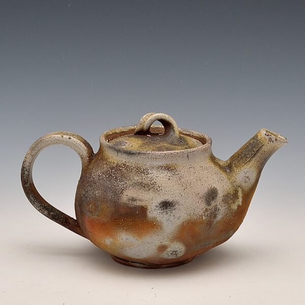 Hand Formed Back Handle Tea Pot (Large) - Image 2
