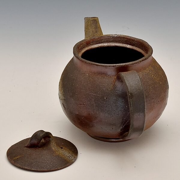 Hand Formed Back Handle Tea Pot (Large) - Image 3
