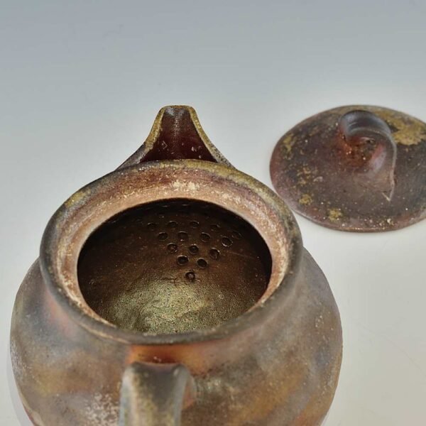 Hand Formed Back Handle Tea Pot - Image 4
