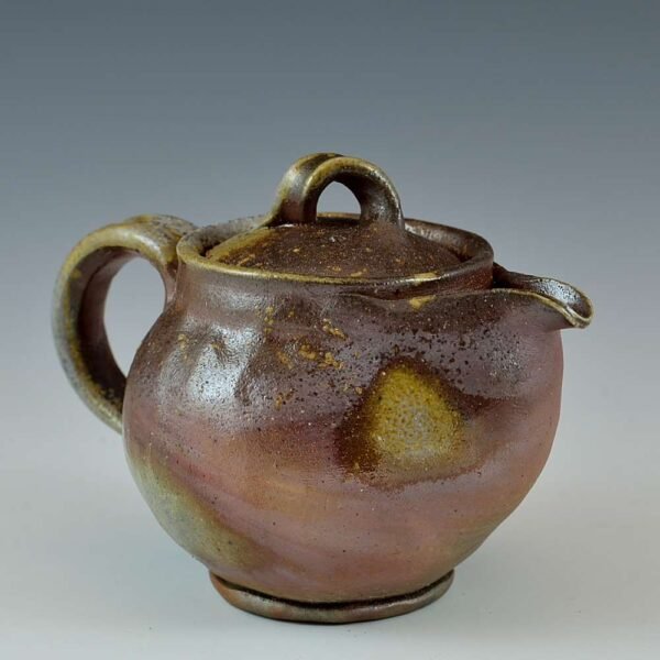 Hand Formed Back Handle Tea Pot (Small) - Image 2