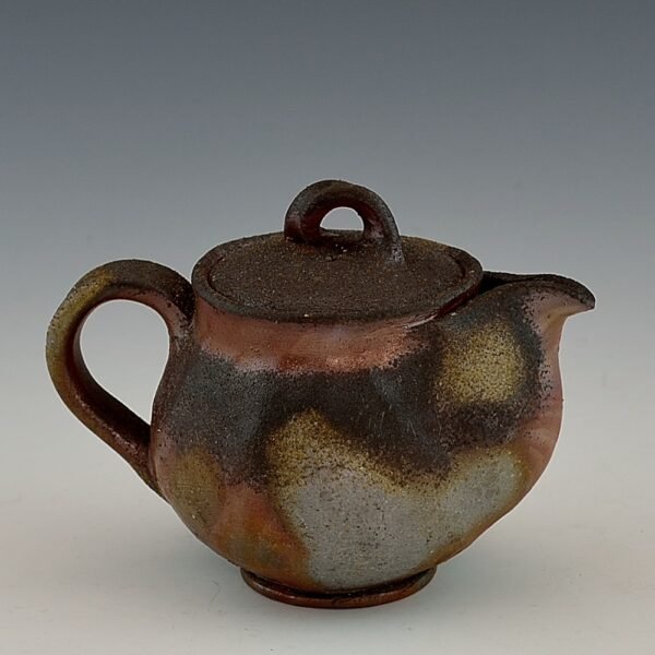 Hand Formed Back Handle Tea Pot (Small) - Image 2