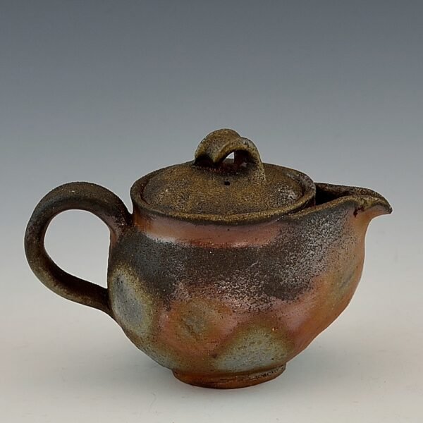 Hand Formed Back Handle Tea Pot (Small) - Image 2