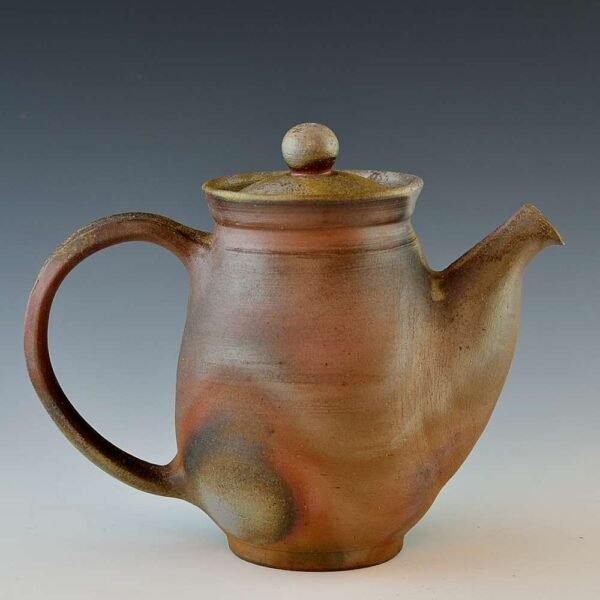 Tall Back Handle Tea Pot - Image 2